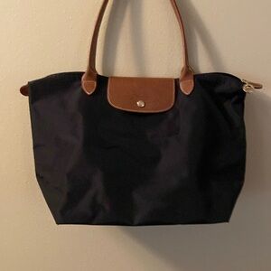 Medium Nylon shoulder Longchamp Tote